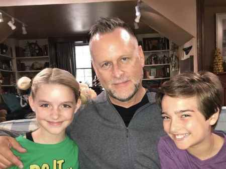 David COulier with his children